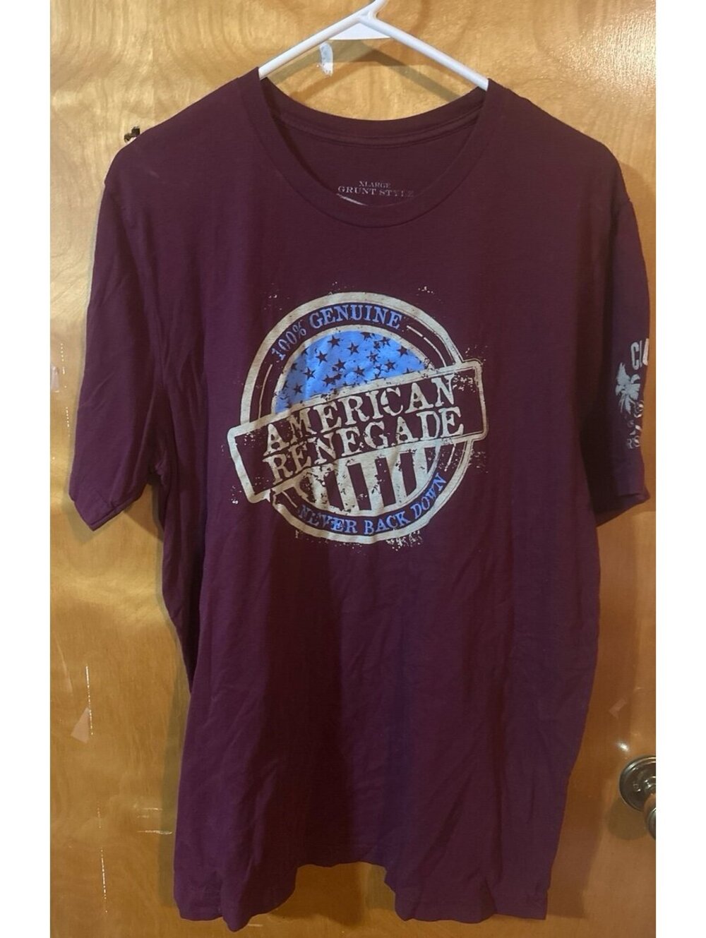 Grunt style American renegade tshirt size xlarge